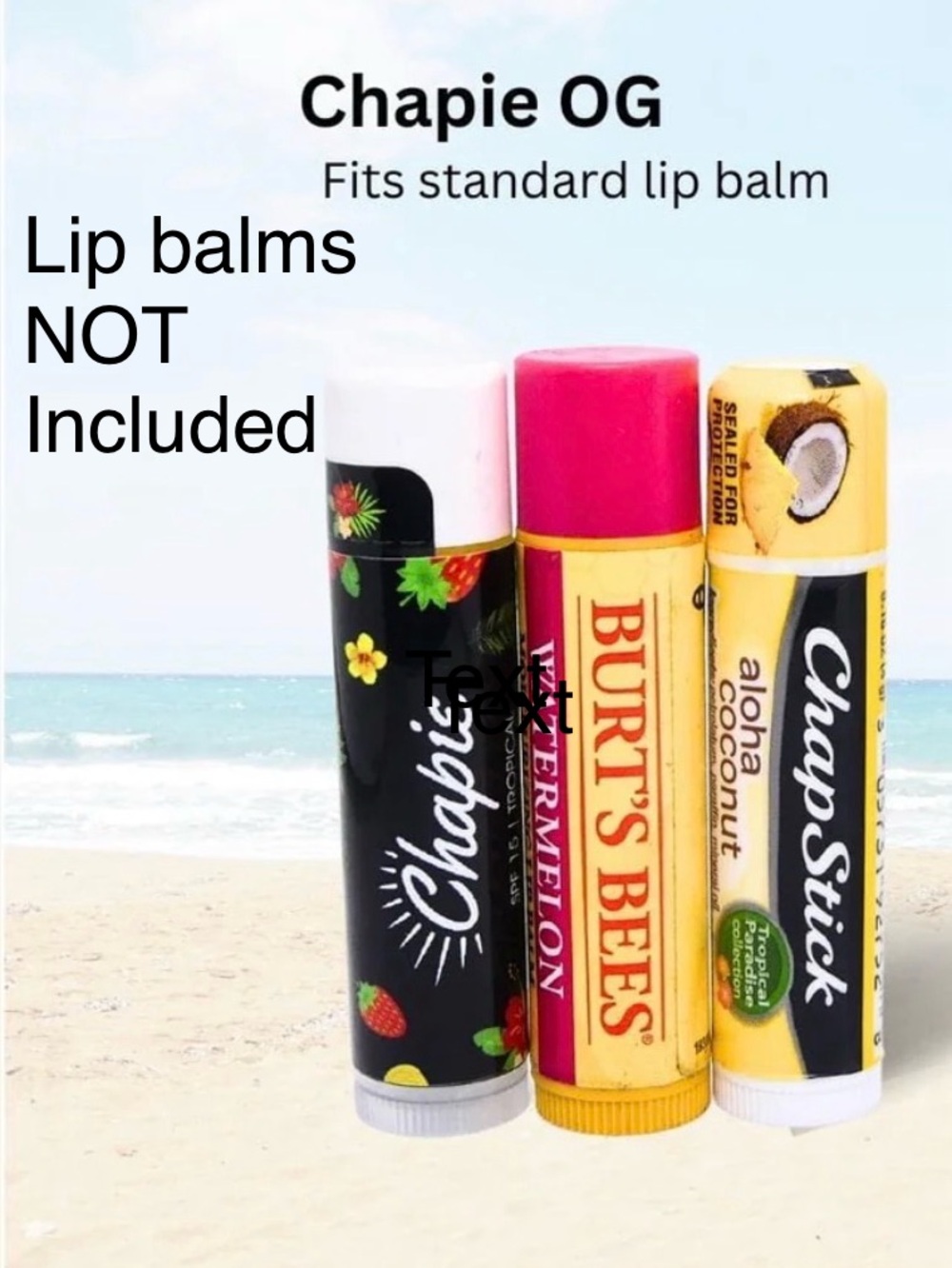 Chapie OG lip balm protector keychain /quick release clip + towel. All 3 items ! - Picture 3 of 3
